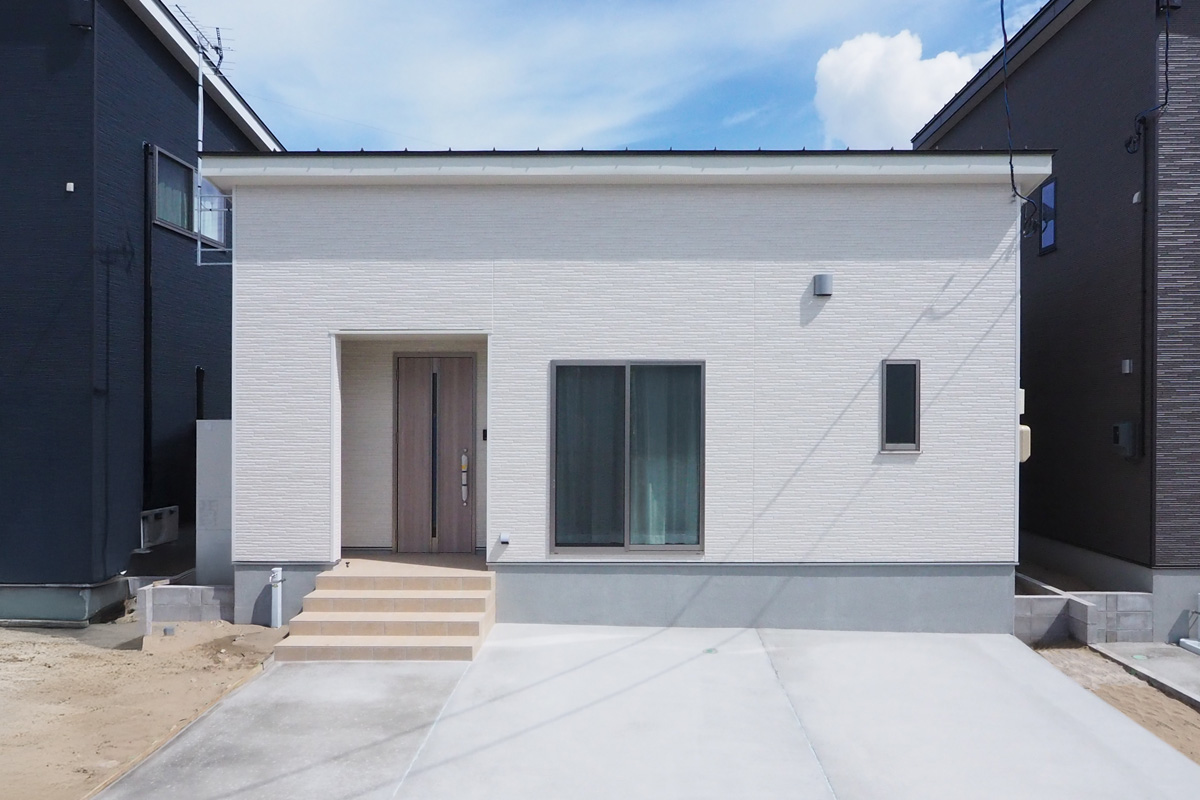 コンパクト平屋 外観イメージ